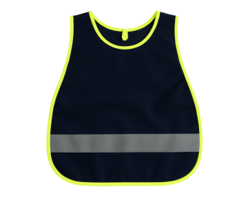 Siyah-Sarı Reflektifli Gezi Önlüğü